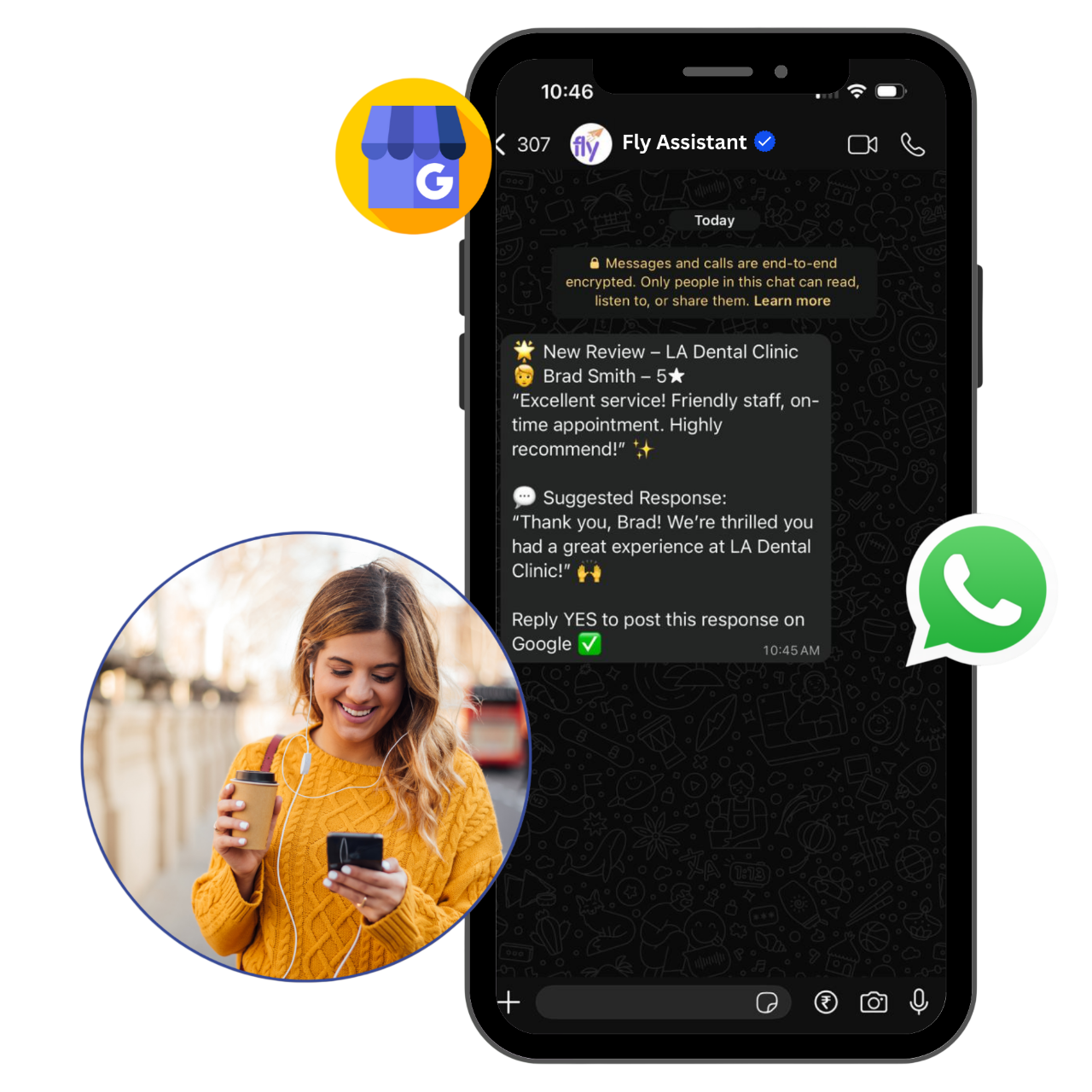 Fly Agent on WhatsApp